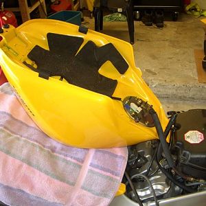 Flip Over the Fuel Tank