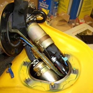 Remove Fuel Pump Assembly From Tank