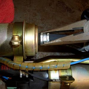 Remove Fuel Line Clamp