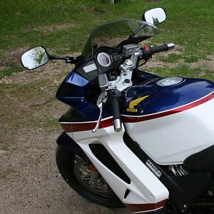 HVMP Bar Ends installed on handlebars