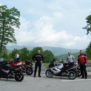 T-Mac ride 2009 - Cherahola Skyway - VFRD guys