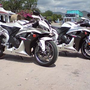 My CBR600 RR and sister