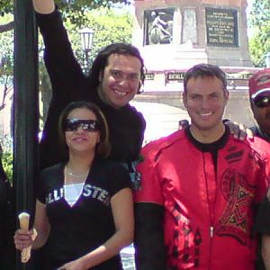 Me  ( the red one) and Friends I  Dolores