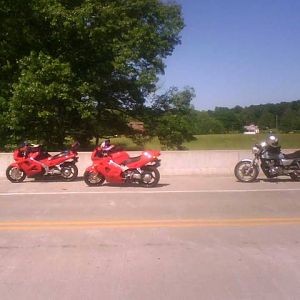 Just riding with Brothers