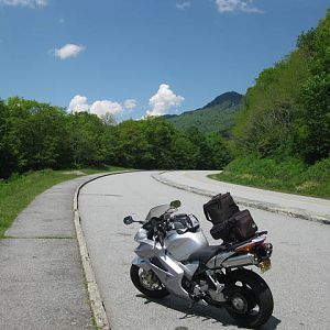 Blue Ridge Parkway Blue skies!