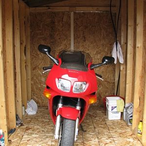 drive-thru shed
