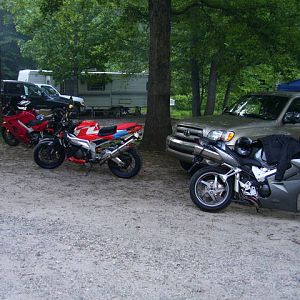 Jennys Creek campsite