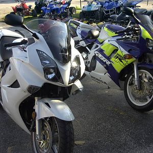 old & new rides