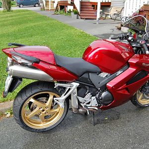My New VFR 800. 2009
