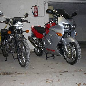 Some Bikes - at our family