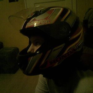 my sweets new helmet