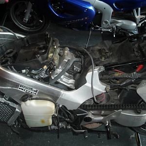 Beginning of teardown