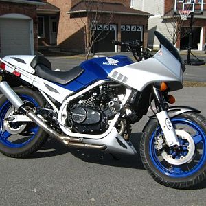 VF500 Project Bike