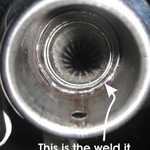 Removing the Staintune spud