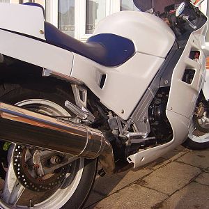 Old skool -before and after stickers