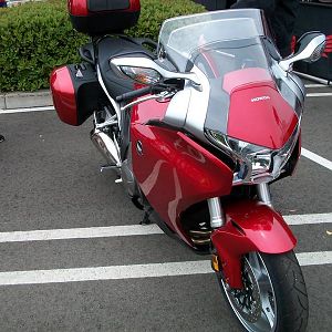 VFR1200 with bags on