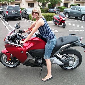 terri on standard seat