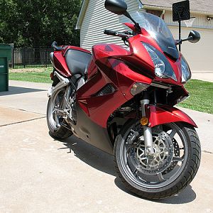 First photo of my 07 VFR (4-days old)