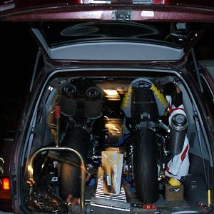 Packed bikes