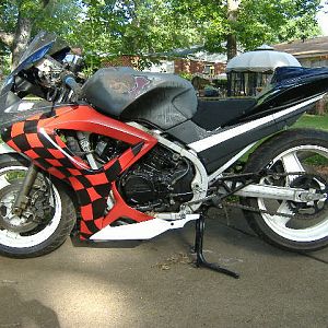 new paint and seat pan