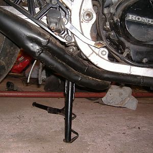85 vf500 custom 4-1 exhaust