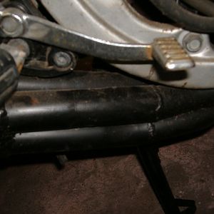 85 vf500 custom 4-1 exhaust