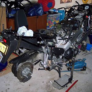 A minor rebuild in progress....