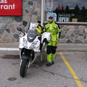 Lunch in Ignace, Ontario