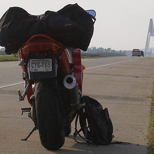 Crossing from Kentucky to So. Indiana