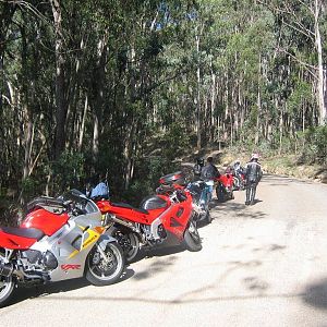 Start of the Gravel section of the Bonang