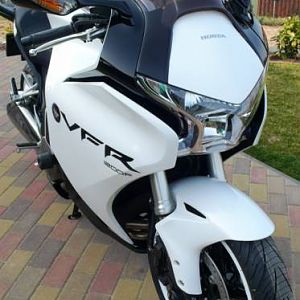 My brand new VFR 1200 F Black & White