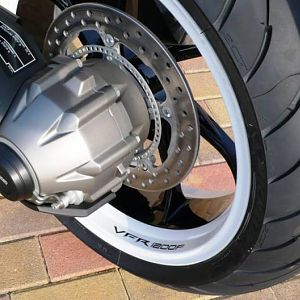 My brand new VFR 1200 F Black & White