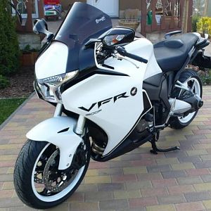 My brand new VFR 1200 F Black & White