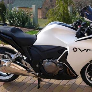 My brand new VFR 1200 F Black & White