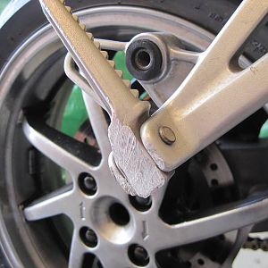 My '00 VFR800fi (pics of damage &amp; repairs)