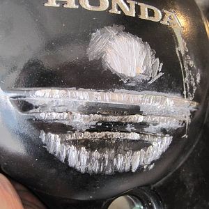 My '00 VFR800fi (pics of damage &amp; repairs)
