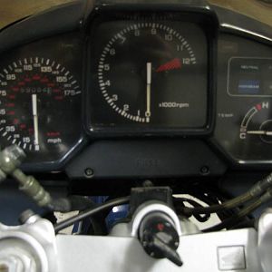 Blue 1987 VFR700F