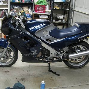 Blue 1987 VFR700F