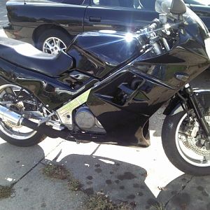 86 vfr 700 with 750 motor swap