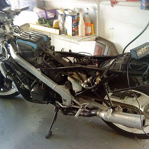 1987 honda vfr700 f2 interceptor i bought 02-03-2012