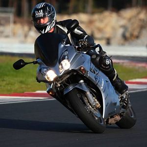 Me on Rudskogen motorcenter in Norway