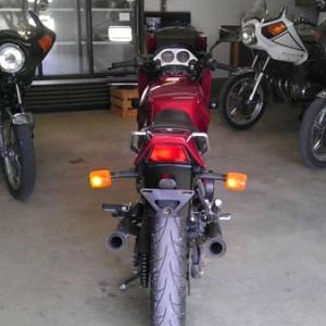Rear; love the bike, hate the turn signals
