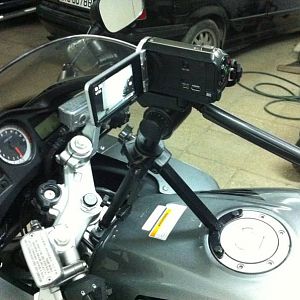 VFR800 Custom Cam Mount