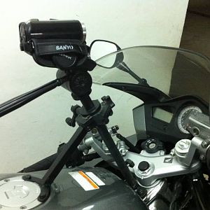 VFR800 Custom Cam Mount