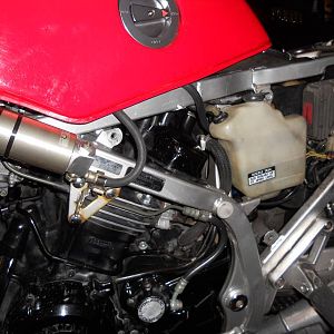 New rear shock reservoir.