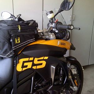 GS with woftman bag