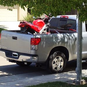 Donor arrives