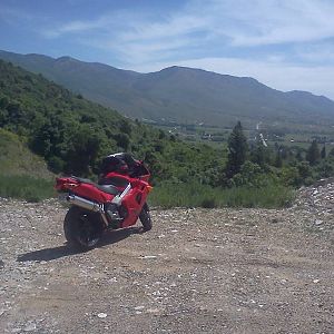 Ride through the canyons