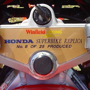 Troy Corser Replica No 8 0f 25 built