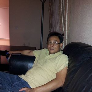 Long on couch in Oceanside